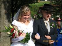 Svatba Štěpánky Bořutové a Petra Cedidly 2007